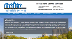 Desktop Screenshot of northmetroreo.com